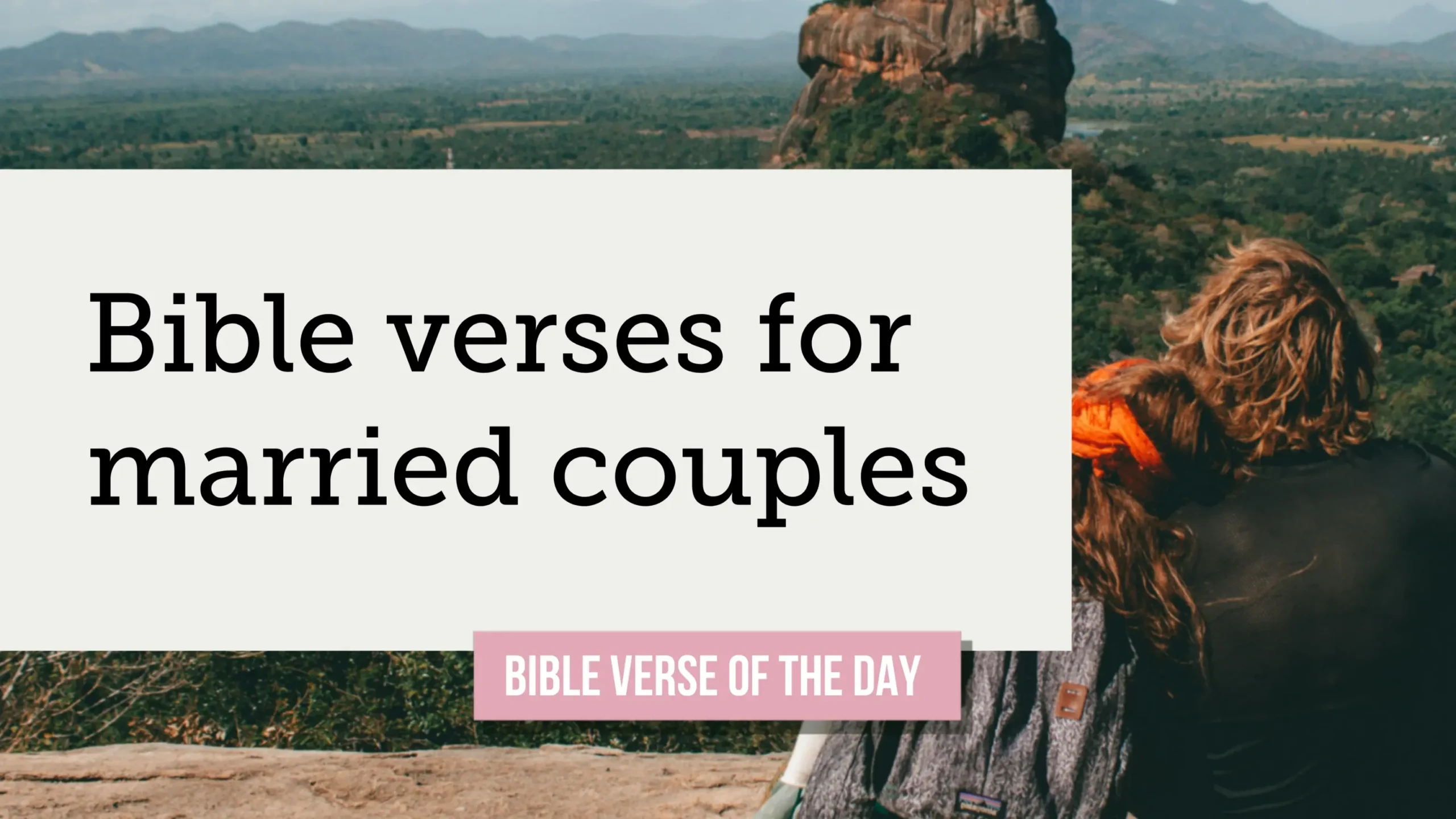 Bible Verses for Married Couples That Strengthen Your Union